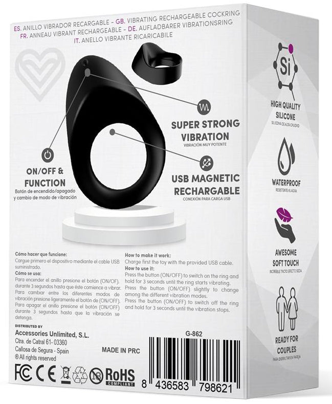 Cockring vibrant Silicone Picker 28mm