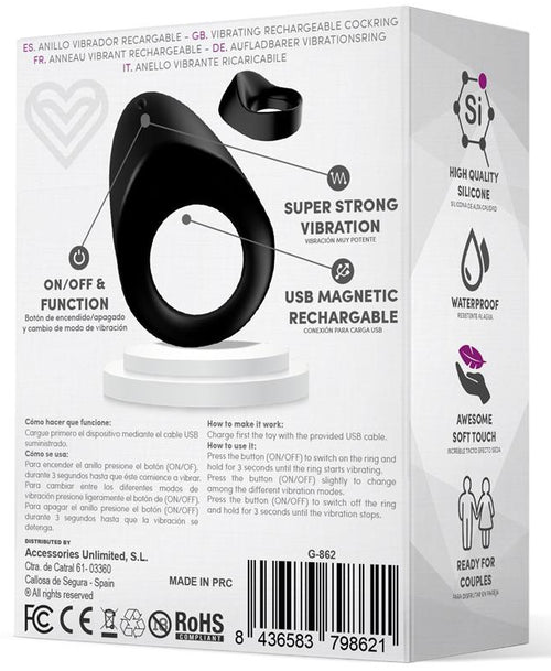 Cockring vibrant Silicone Picker 28mm
