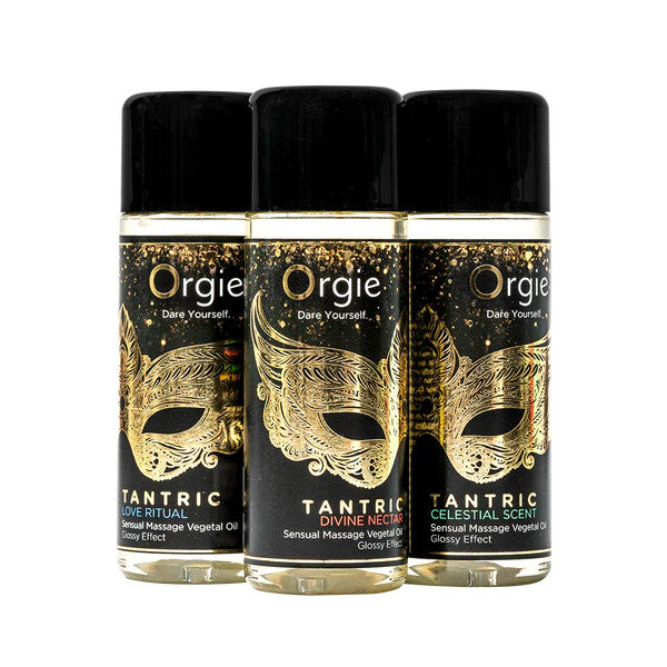 Coffret 3 Huiles de Massage Tantric