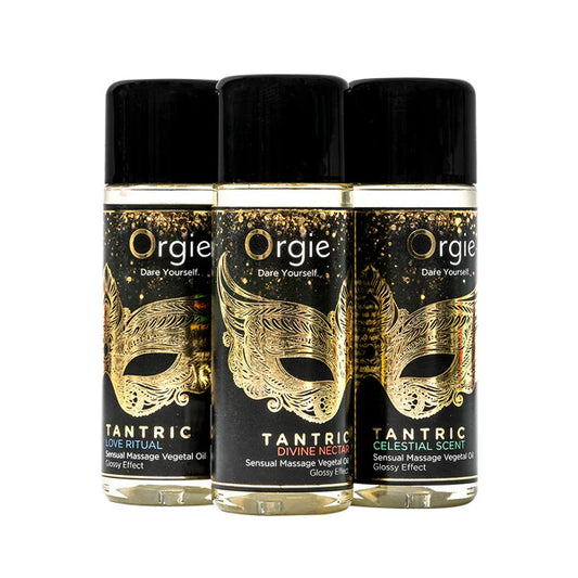 Coffret 3 Huiles de Massage Tantric