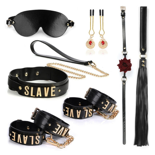 Coffret Bdsm avec Mallette 7 Pièces Blackbox