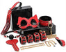 Coffret BDSM Luxury Noir-Rouge 8 Pièces