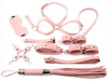 Coffret Bondage SM Obedience 10 Pièces Rose