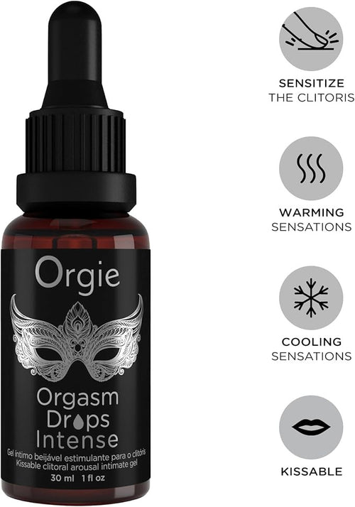 Coffret Bullet vibrant Gel stimulant clitoris Orgasmic bullet