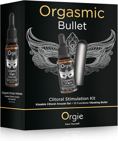Coffret Bullet vibrant Gel stimulant clitoris Orgasmic bullet
