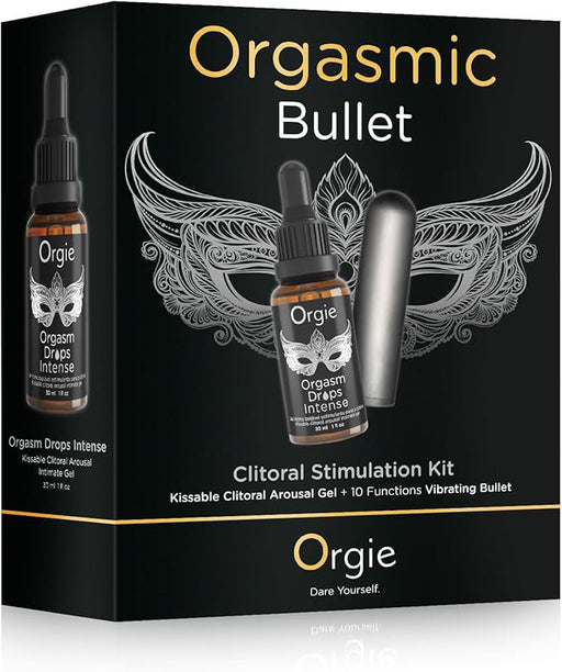 Coffret Bullet vibrant Gel stimulant clitoris Orgasmic bullet