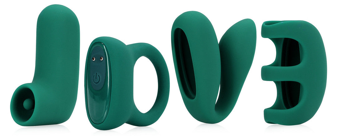 Coffret Sextoys de couple LOVE SEXPLORE 4 Accessoires