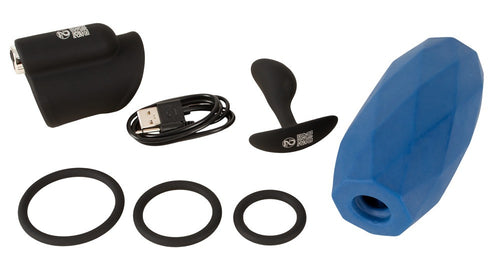 Coffret Sextoys Masculine 4 Accessoires Noirs