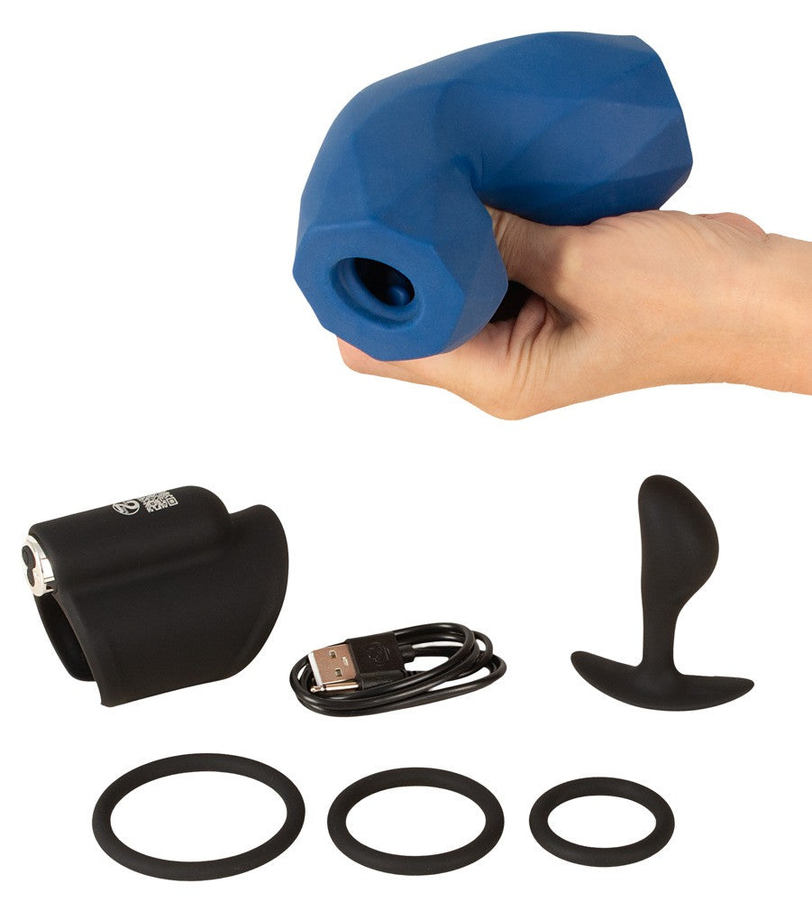 Coffret Sextoys Masculine 4 Accessoires Noirs