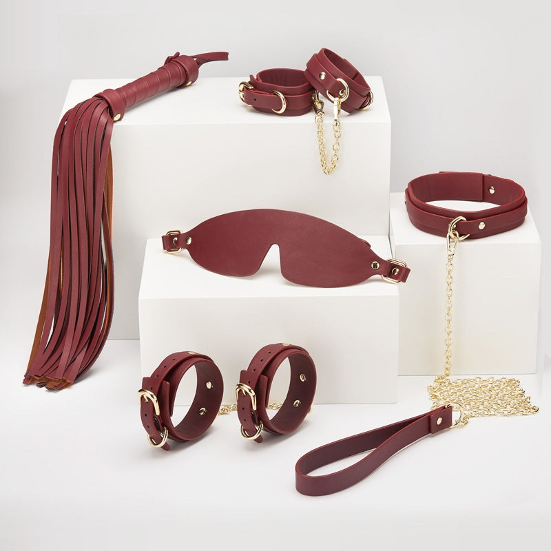 Coffret SM 5 Pièces Sex Navy Bordeaux