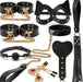 Coffret SM Bondage 8 Pièces Noir