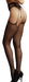 Collant effet déchiqueté Wild Godess - Noir
