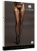 Collant effet déchiqueté Wild Godess - Noir