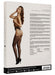 Collant effet déchiqueté Wild Godess - Noir