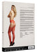 Collant effet porte-jarretelles avec strass Lana - Rouge