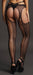 Collant avec lacets derrière Strappy Waist - Noir