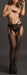 Collant avec lacets derrière Strappy Waist - Noir