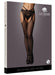 Collant avec lacets derrière Strappy Waist - Noir