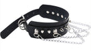 Collier à pointes Piky Noir-Argenté