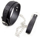 Collier avec Chaîne métal Pety Noir