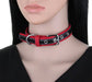 Collier Bicolore Simili Contrasted Rouge