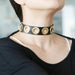 Collier Cirgoth Noir et Doré