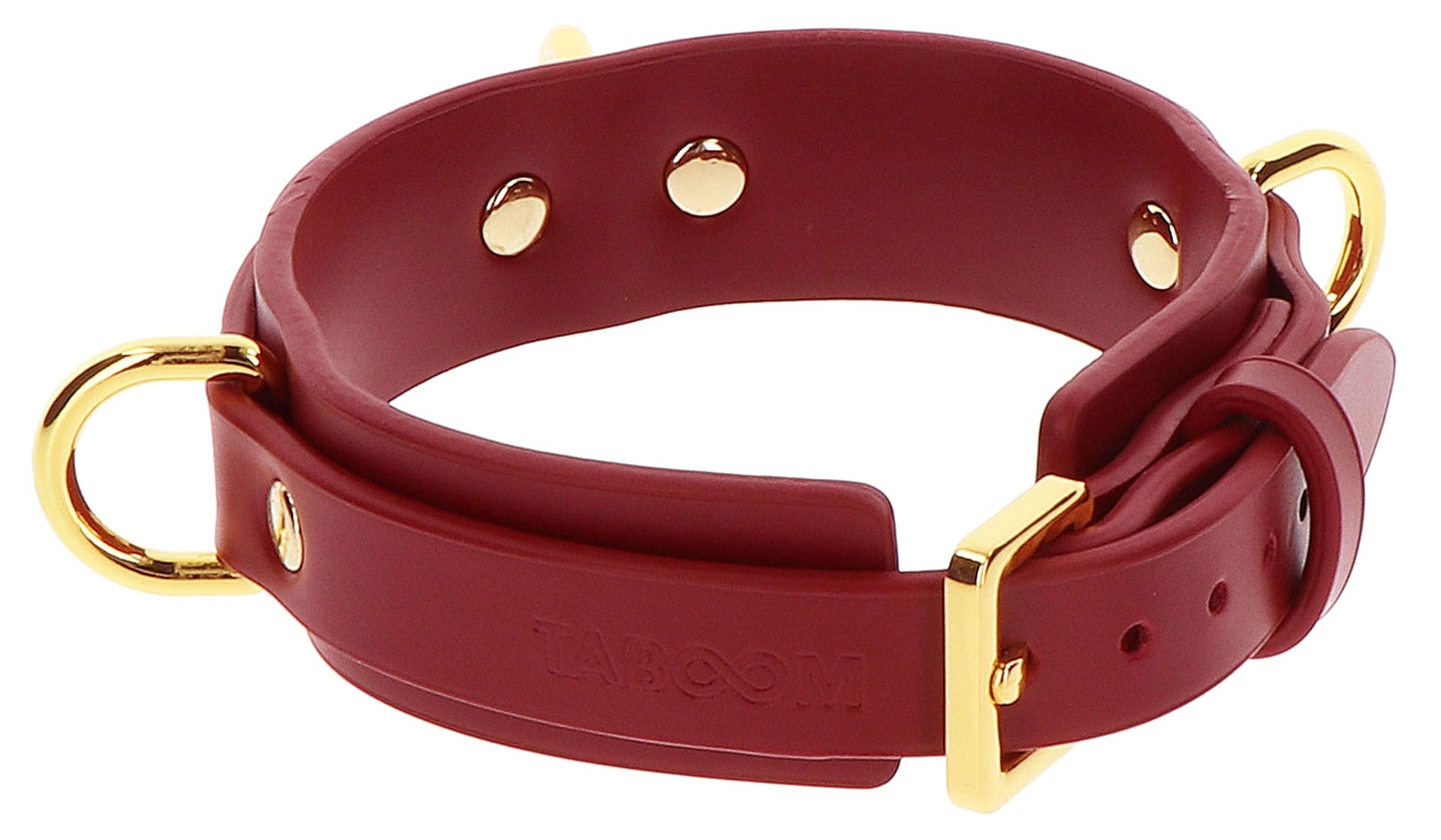 Collier D-Ring Taboom Rouge