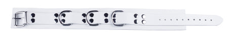 Collier en cuir Ultra Blanc