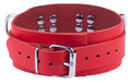 Collier en cuir Ultra Rouge
