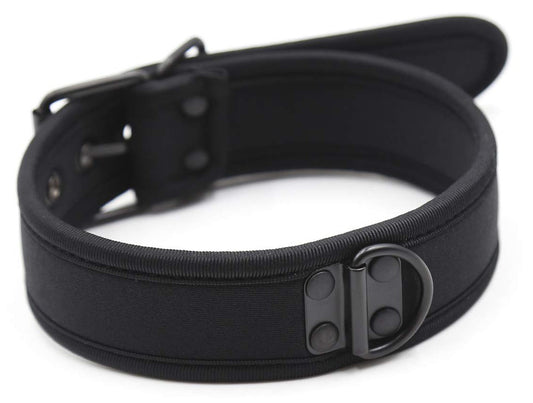Collier en néoprène Noir