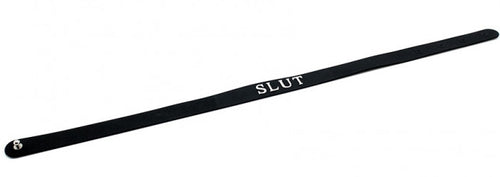 Collier en silicone Slut