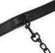Collier et Laisse Ball Top Noir