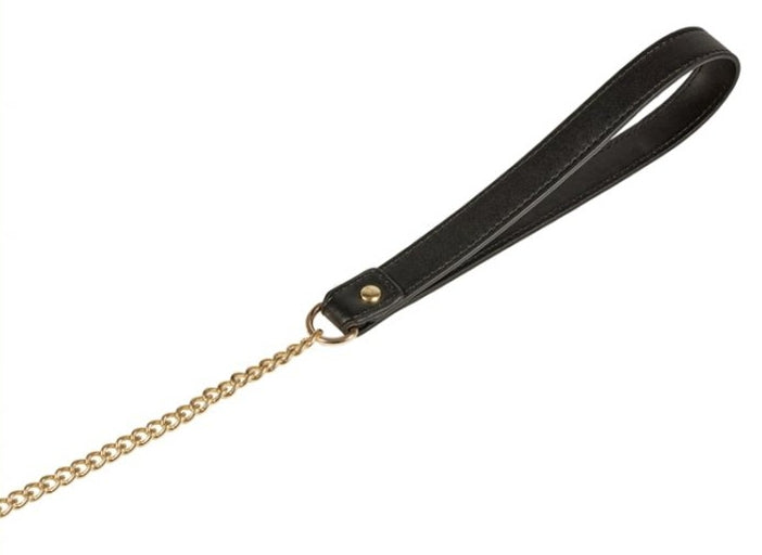 Collier et Laisse Butler Noir et Marron