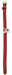 Collier et Laisse Sclave Rouge