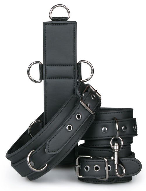 Collier et menottes Restraint Set Simili