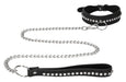 Collier-Laisse à Strass Diamond Studded Noir