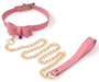 Collier Laisse Bow Rose
