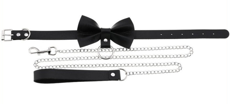 Collier Laisse Bowy Slave Noir