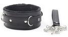Collier Laisse FUR Noir