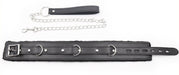 Collier Laisse FUR Noir