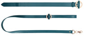 Collier-Laisse Halo Col Bleu