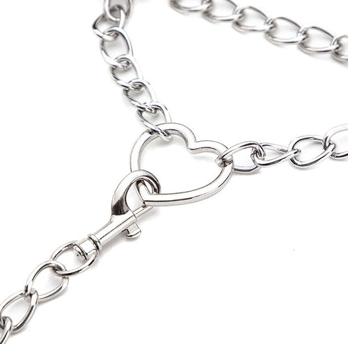 Collier-Laisse HEART CHAIN 80cm