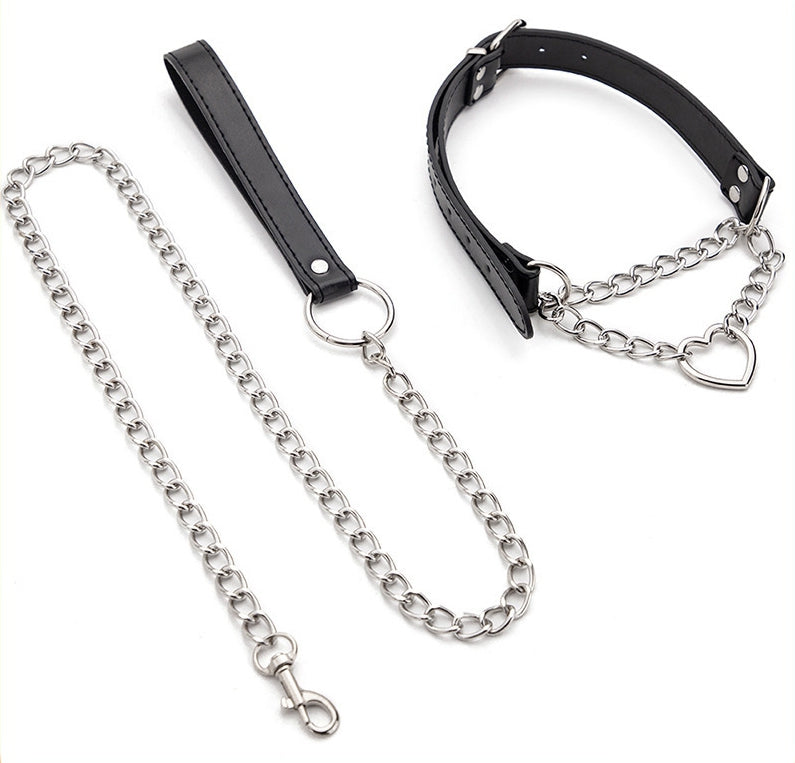 Collier-Laisse HEART CHAIN 80cm