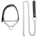 Collier-Laisse HEART CHAIN 80cm