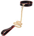Collier Laisse Maestro Noir et Rouge