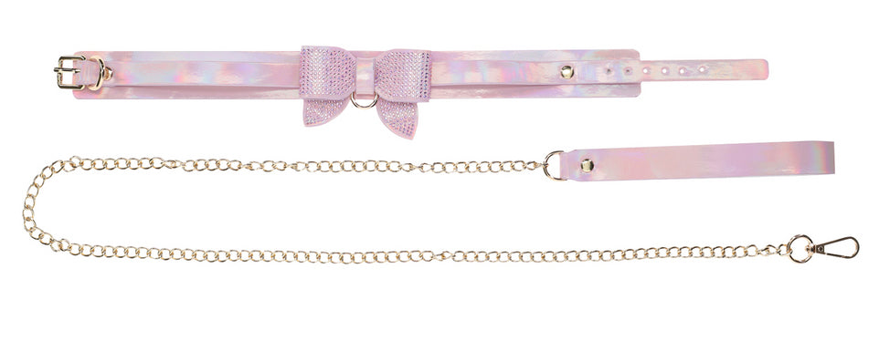 Collier-Laisse Paris Rose