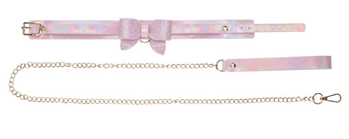 Collier-Laisse Paris Rose