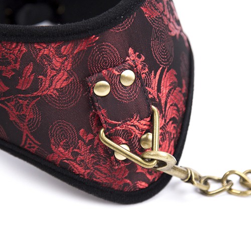 Collier Laisse SCANDAL Rouge
