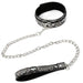 Collier-laisse Snakine Noir-Argenté