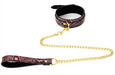 Collier-Laisse Snakine Noir-Rose